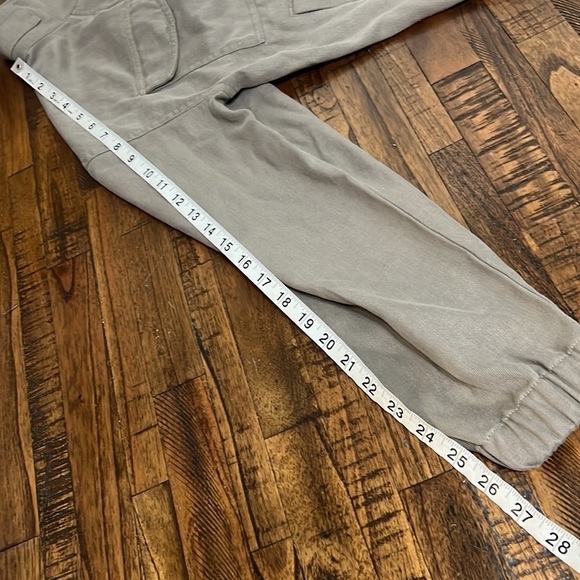 Upwest Cropped Ecohemp Twill Jacket Taupe Tan Hemp and recycled polyester small - Picture 12 of 16
